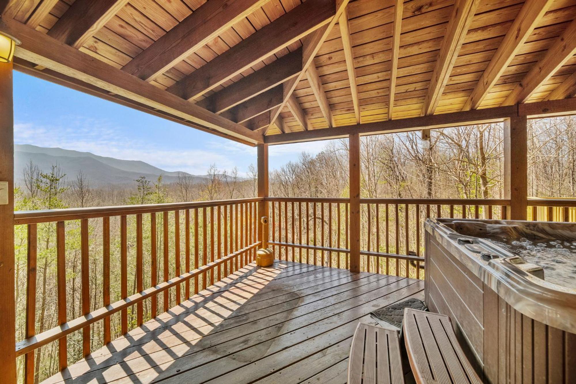 Stairway To Heaven Cabin By Staycating Gatlinburg Exterior photo